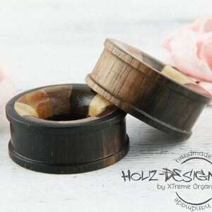 Taffstyle Plug Piercing Vintage Retro Antik Totenkopf über Stern, Ohr