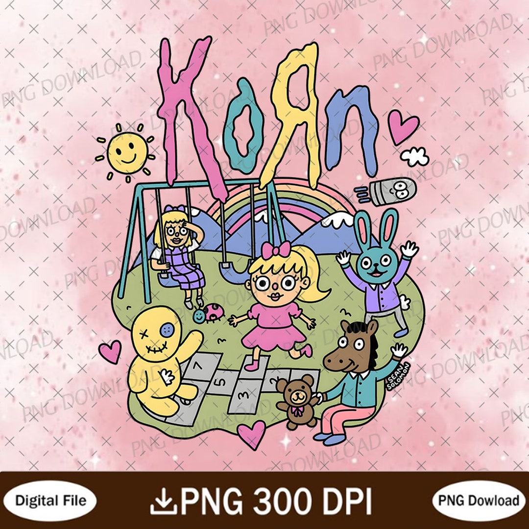 Cute KORN Cartoon Sean Solomon Pngcute Korn Pngvintage Korn Etsy