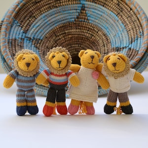 Lion Soft Toys in Organic Cotton