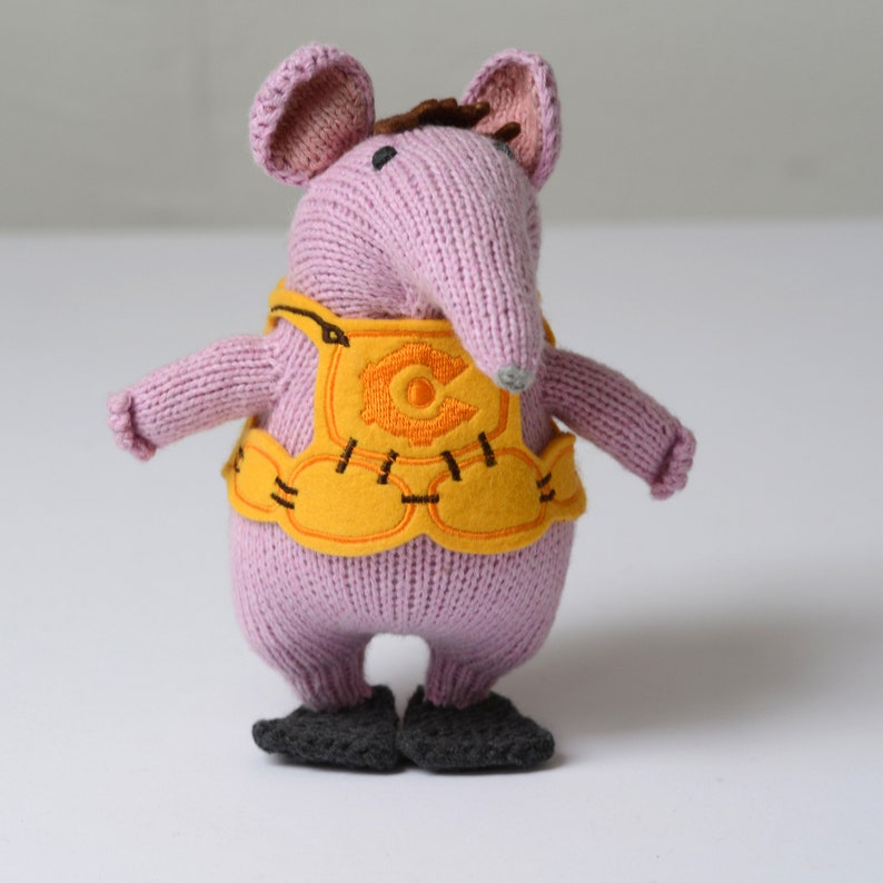 Hand Knitted Clanger Soft Toys Major