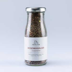 ROSENKAVALIER organic pepper mixture, rose pepper, flower pepper image 1