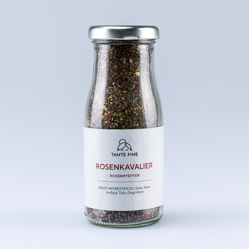 ROSENKAVALIER organic pepper mixture, rose pepper, flower pepper image 1