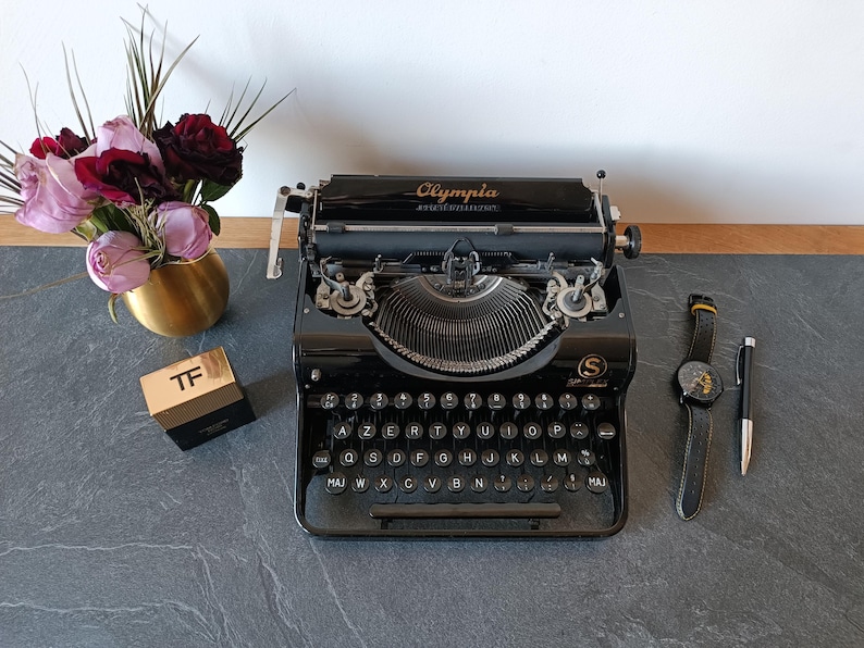 Toy Jouet machine à écrire simplex Typewriter Modèle A Début