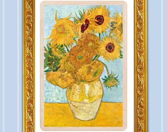 ひまわり ヴィンセント・ヴァン・ゴッホ デジタルダウンロード