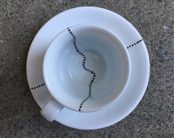Iceberg in Greenland! Hand painted espresso cup