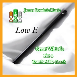 Low E Whistle – Rich Tone, Comfortable Design & Perfect for All Skill Levels
