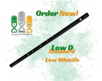 Signature Low D Whistle – The Pinnacle of Sound, Craftsmanship, and Comfort – FREE SHIPPING!