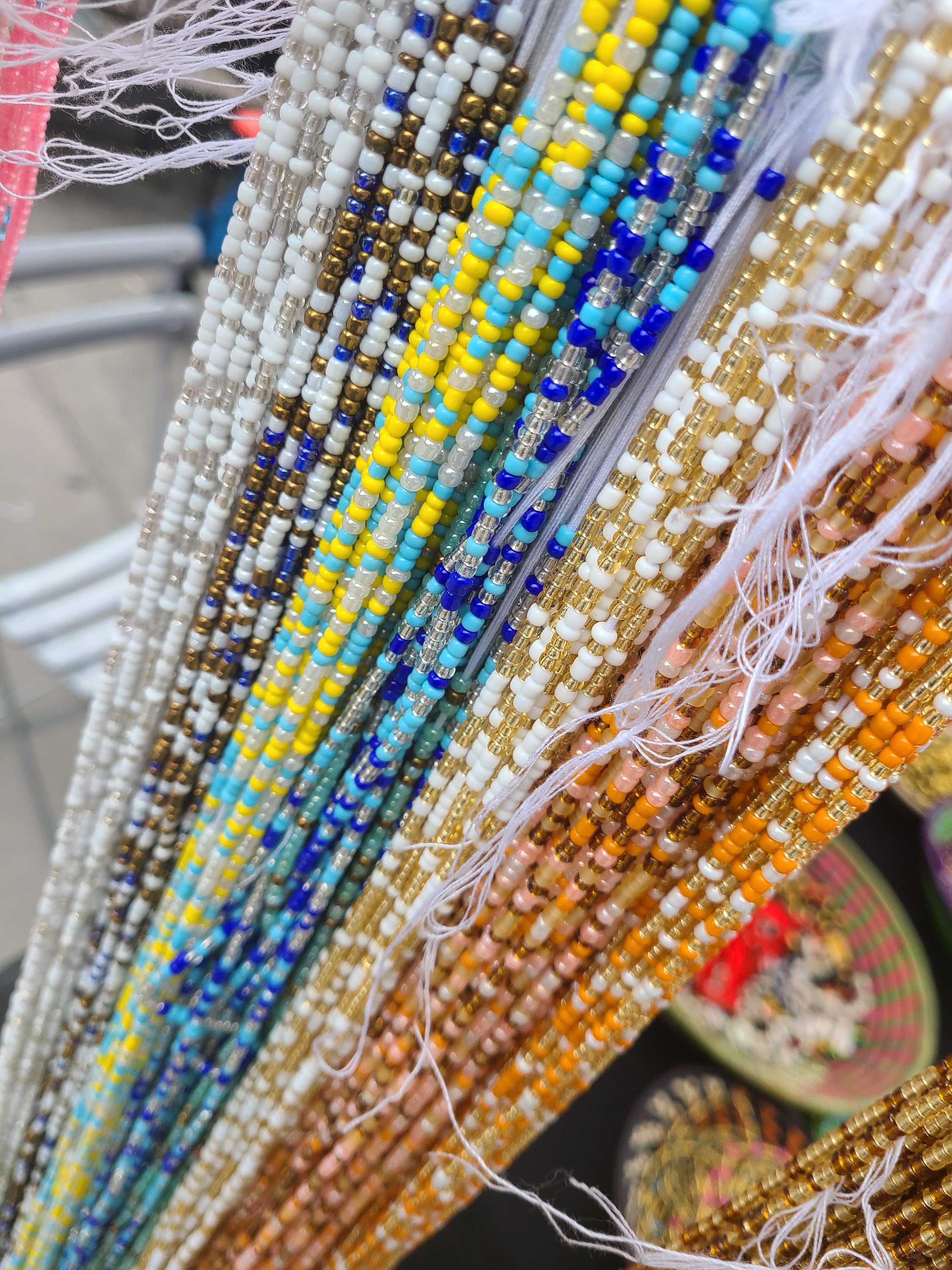 Wholesale Tie-on. Elastic, Clasp Waist Beads - Etsy display picture 3