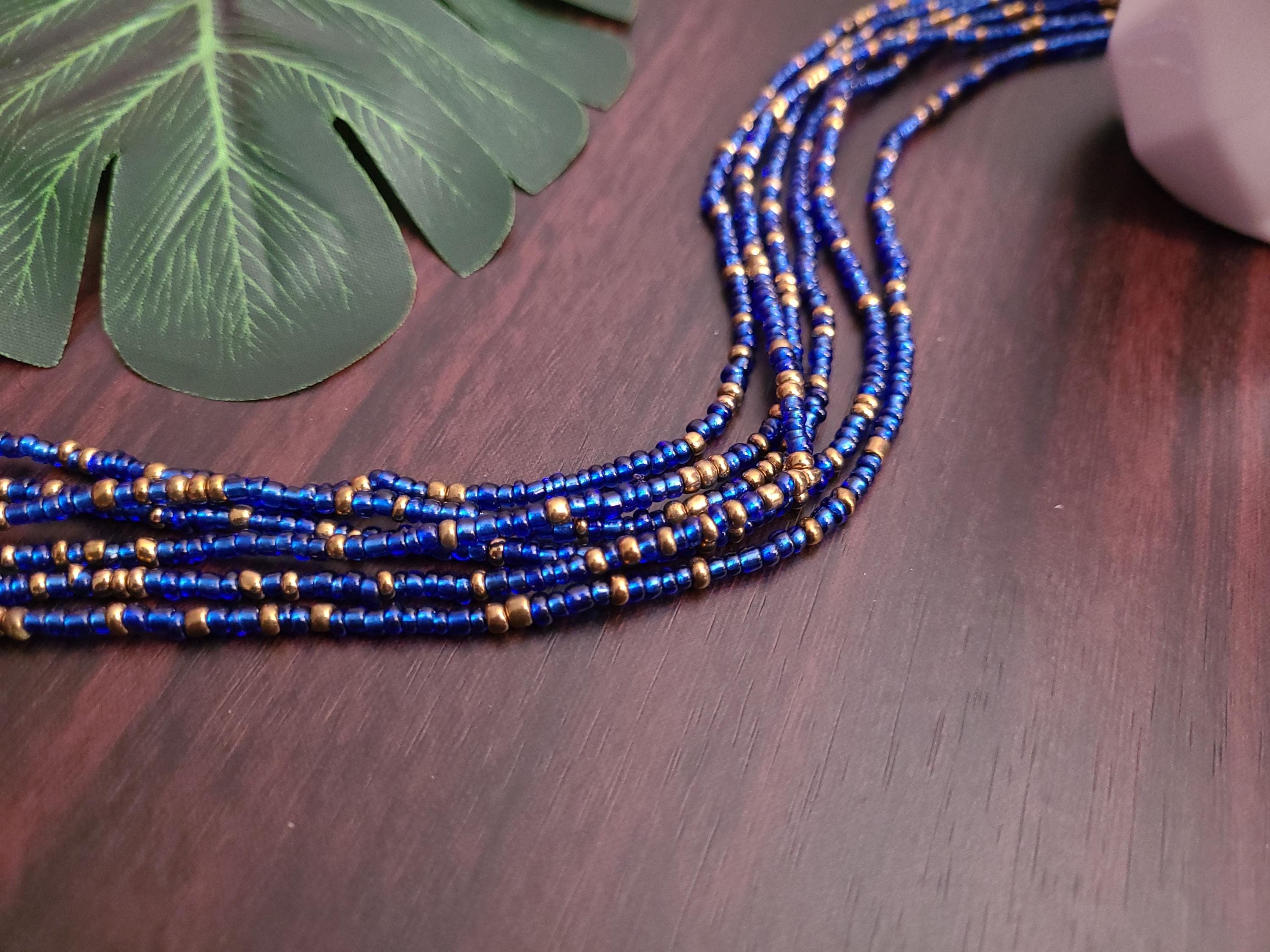 Blue Bead Belt - Etsy Ireland display picture 1