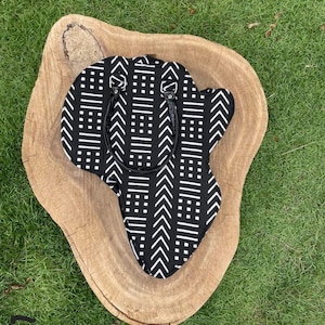 Ankara African Map hand bag
