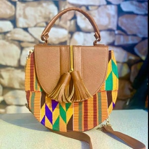 Snazzy Kente Cloth Tote Bag – Madame Tealight Farm and Fashion