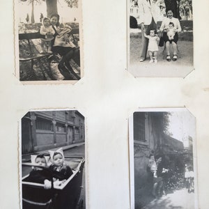 Album di fotografie originali - Marocco Casablanca-Marrakech Protettorato francese-Antoinette & Jeanne--disegni per bambini-scuola-Judaïca
