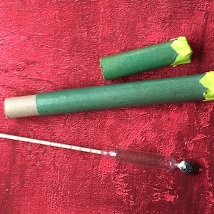 soldé prix réduit Aréomètre Ancien densimètre Alcoolomètre Armée Pharmacie Graduations+Etui Carton-aréomètre alcool vin