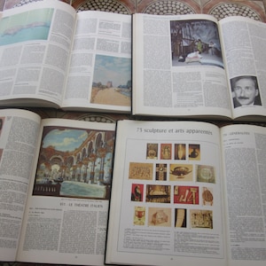 Educatif books Encyclopédie Culture générale:Hachette,illustré couleurs + 3 Bordas Heliogravure,Peinture,Cartes