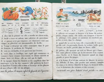 Exercisebook France Special school notebook "Pigeon flies" - reading method - 2nd booklet. Author SEGELLE J. Publisher: Hachette