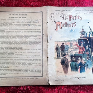 1901 Schulheft, Theoretische und praktische Schreibmethode, Schriftzeichnung, Notizblock, Vintage-Kalligraphie.Scrapbooking-32 Seiten-Frankreich