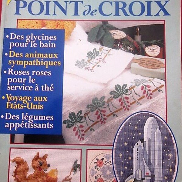 Creative hobby Cross-stitch pleasures with grilles of all patterns and traditional patterns-marquoirs-frisses-curbs-Magazine,new paper