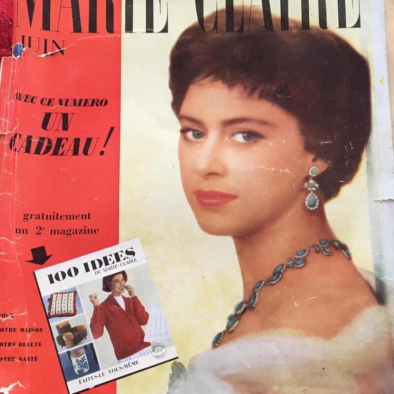 Patron De Couture Vintage Marie Claire - Robe Et Veste Taille 44 - Années 1960