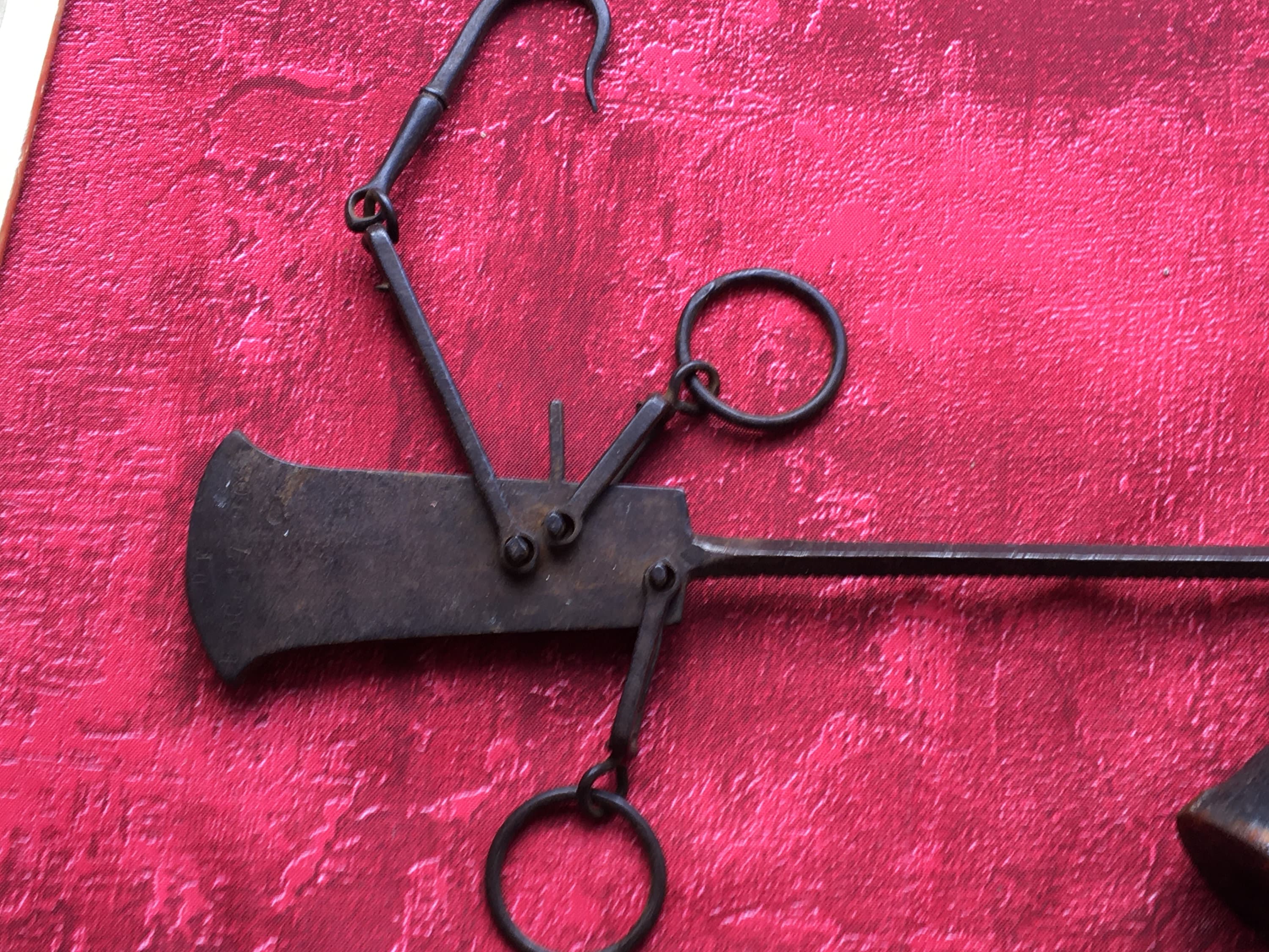 Roman Razor Flail Small 18th Century Roman Scale. 15 Kg