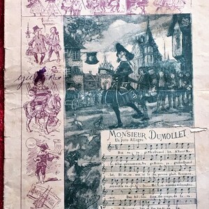1887-zeszyt szkolny-pisanie, notatnik, kaligrafia-podział według Dumollet-księga rachunkowa zarejestruj scrapbookingng dziennik śmieci