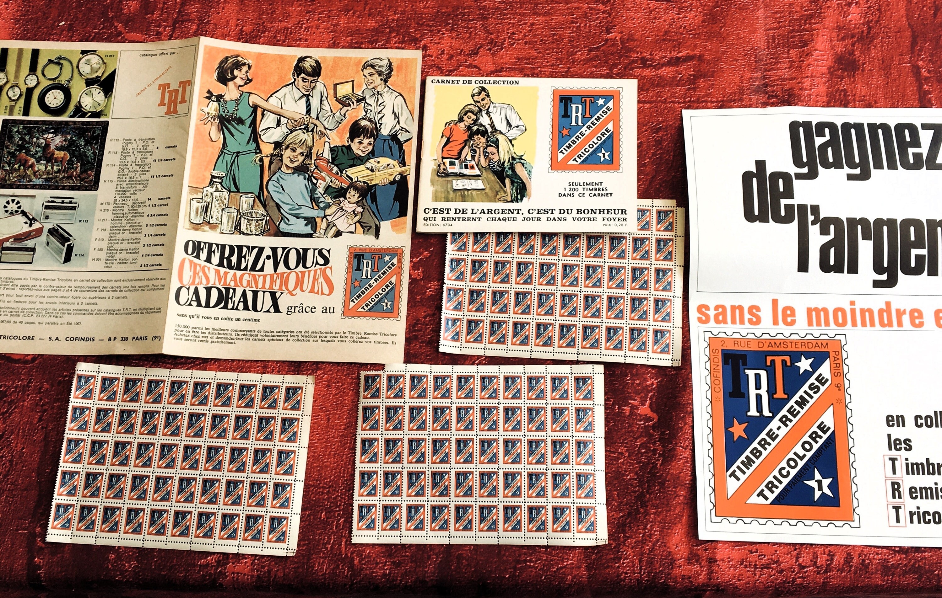 France Advertising Catalog + Collection Notebook (16 P.) + 3 