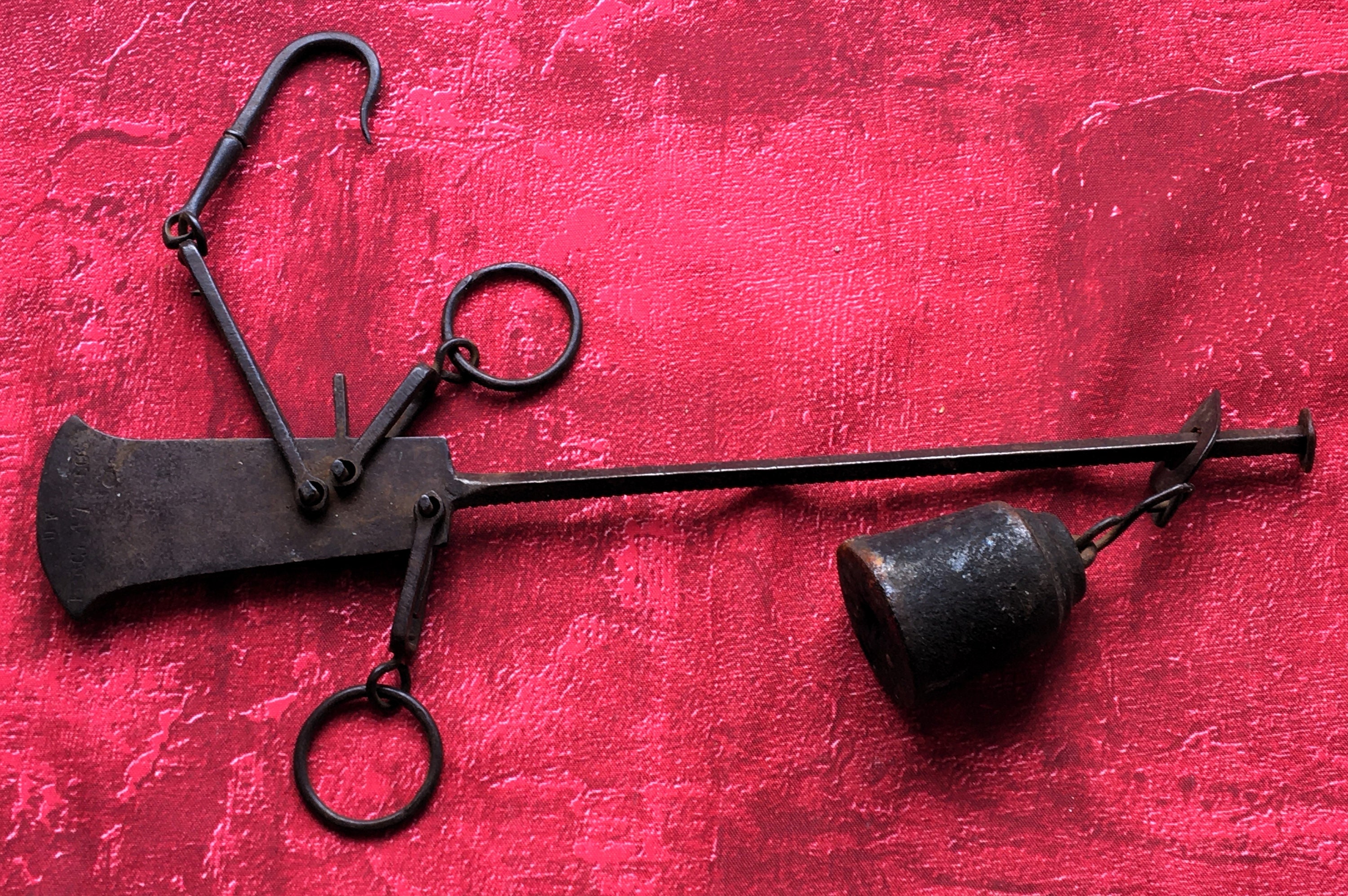 Roman Razor Flail Small 18th Century Roman Scale. 15 Kg