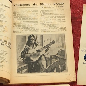 Reference book Almanach Routiers Universal history...Calendar 1958 memento, Articles, Advertisement,Drawings,Science,Geography,Art-France