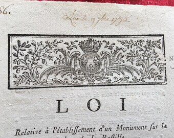 Document Ancien Rare Du XVIIIe Siècle - Condamnation à être Rompu Vif, Justice Royale - Occasion