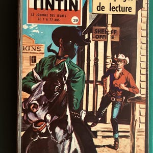 Volume 39 - TINTIN 1959 Livros, revistas, histórias em quadrinhos em francês Revistas e periódicos - Álbum Tintin Journal Des Jeunes - Do número 538 ao 549