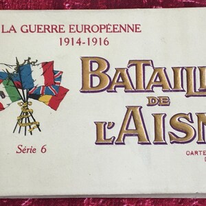 20 ポストカード エーヌの戦い 第一次世界大戦 - ミリタリア ヨーロッパ戦争 1914/1918 取り外し可能なポストカード ブック ブランド L.L. シリーズ 6. フランス