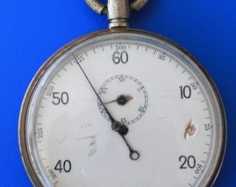 Antique FRANCE Vintage RARE Bijoux Horlogerie pocket watch single needle repair mechanism repositioning needle sold as is Out of Order