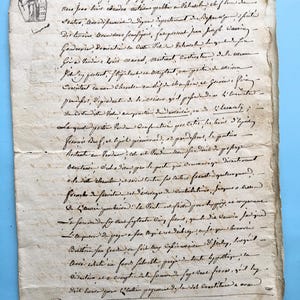 1806 – Selten – 27. Keimjahr XIII – Valensole Alpes Kanton Digne Kauf Haus Land Martinet/Cauvin – Notar Royal Chaudon – Scrapbooking – Frankreich