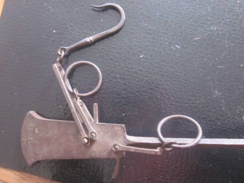 Steelyards Antique Balance Scale Parts Scales Old 'Balance Etsy