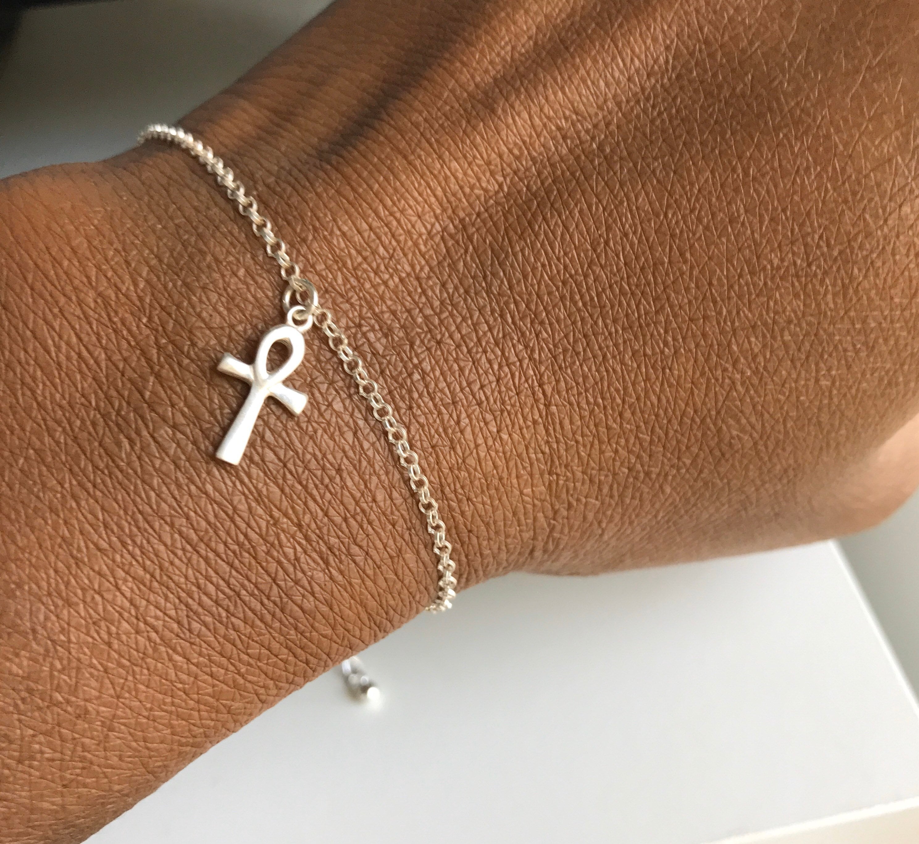 Ankh Bracelet Egyptian Bracelet Egyptian Ankh Cross Etsy UK