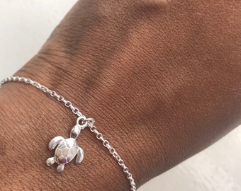 Turtle Bracelet, Silver Turtle Bracelet, Sea Turtle Bracelet, Turtle Jewellery, , Mothers Day Gift