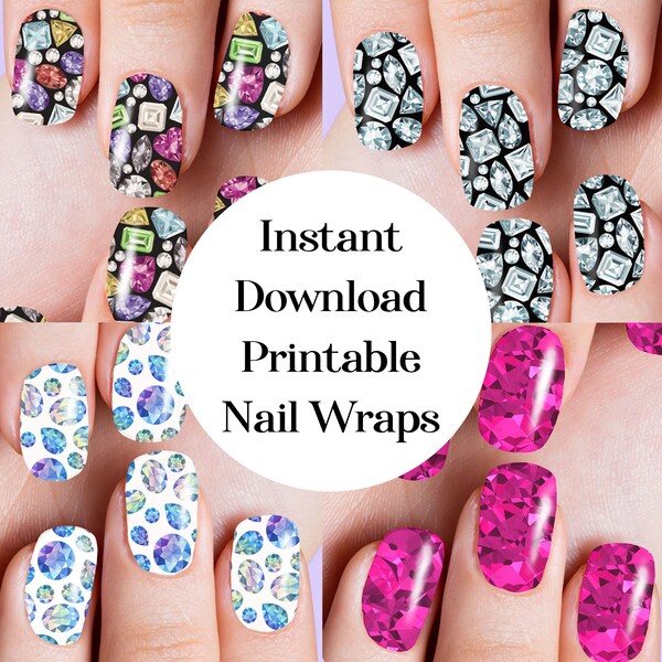 Full Nail Decal - Etsy