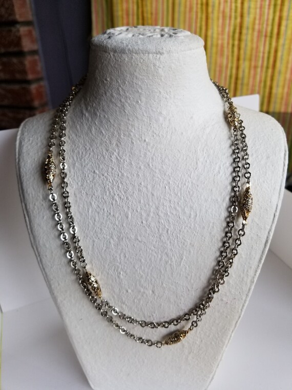 Vintage Silver Tone Chain