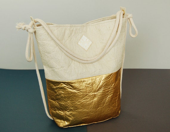 pineapple leather bag