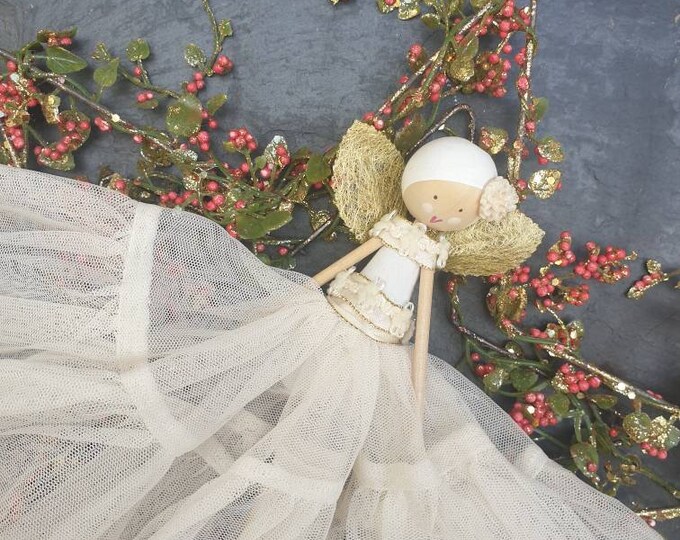 Christmas Tree Topper Fairy / Angel / Tree Fairy / Fairy Doll / Tree
