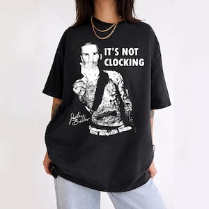 Justin Bieber It’S Not Clocking, Pop Culture Aesthetic Tee, Vintage Y2K Concert Merch, Gift (PNG)