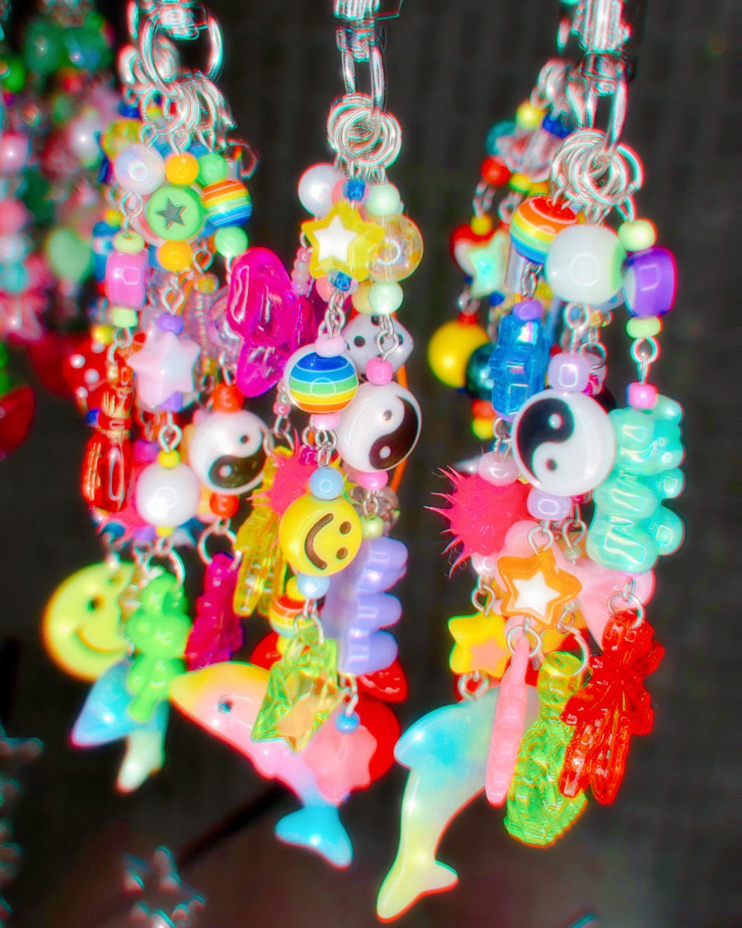 Kidcore Keychains Junk Keychain Kidcore Heisei Y2K Inspired - Etsy
