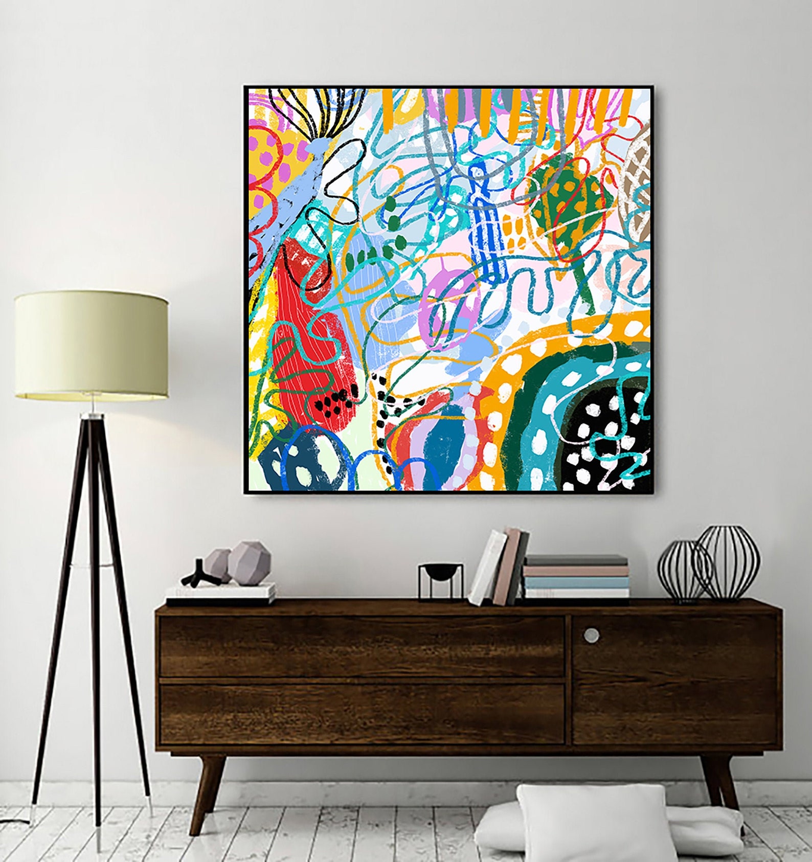 Abstract modern art Office Lobby art decor Bedroom art Kitchen Etsy 日本