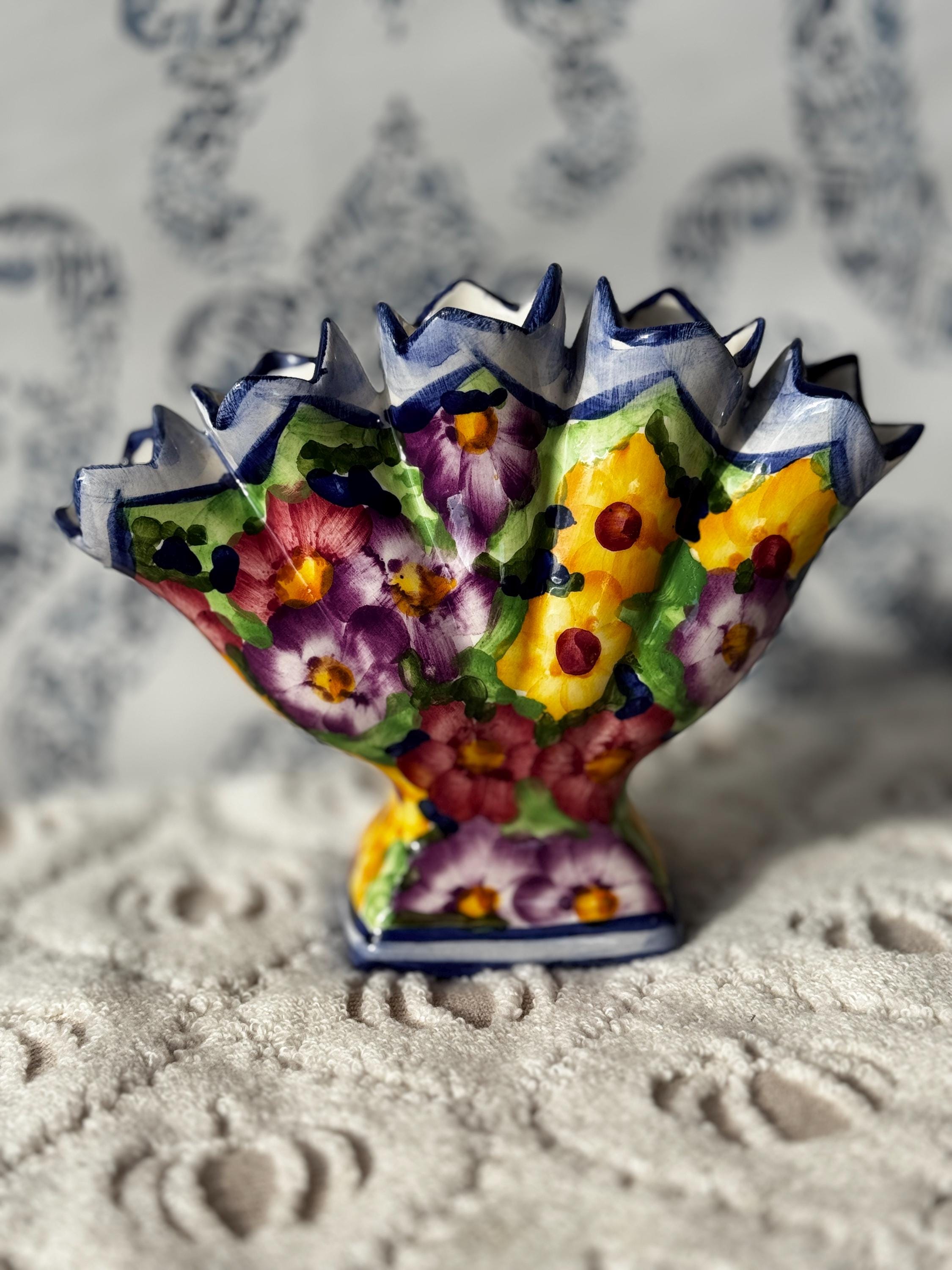 Vintage Portugal Vase - Etsy