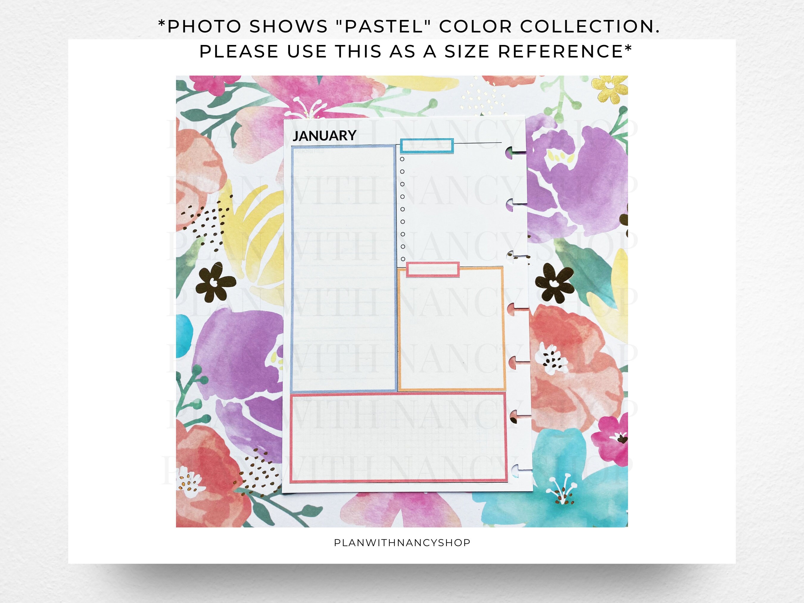 Mini Happy Planner Printable Dashboard Planner Sticker Boxes - Etsy
