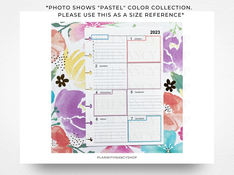 Mini Happy Planner Printable Dashboard Planner Sticker Boxes - Etsy