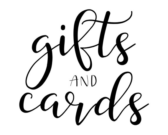 Wedding Gifts and Cards
