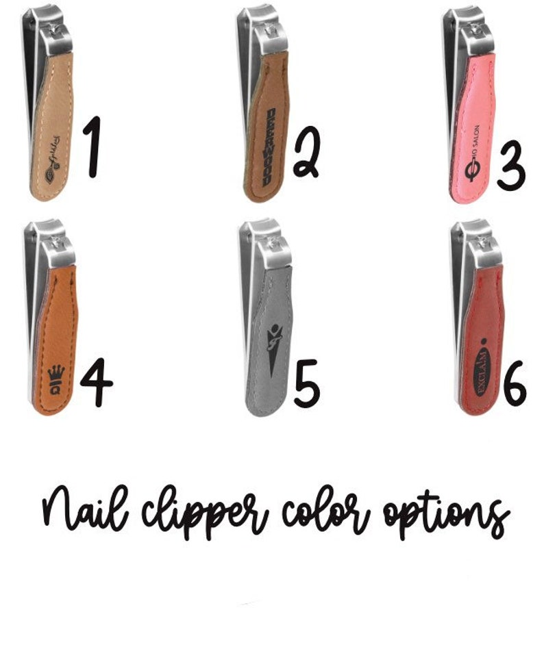 Personalized pink nail clippers custom nail clippers for Etsy