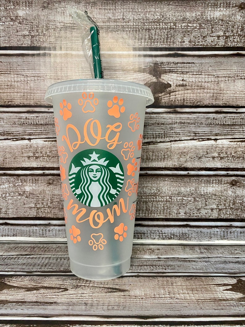 Dog Mom Reusable Cold Cup