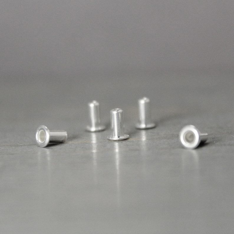 silver eyelets