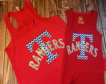 texas rangers bling shirts